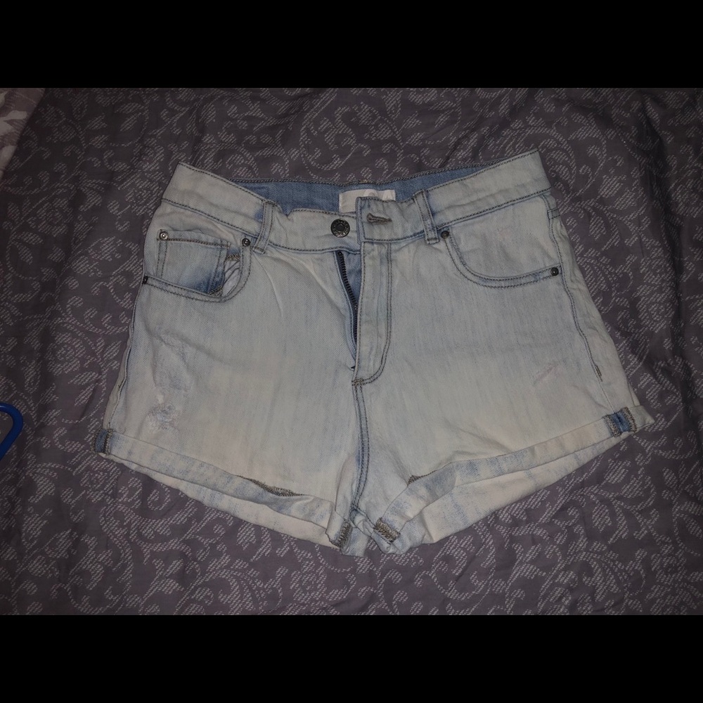 High waisted shorts